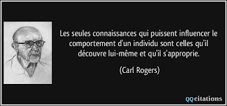 Citation de Carl ROGERS sur le comportement