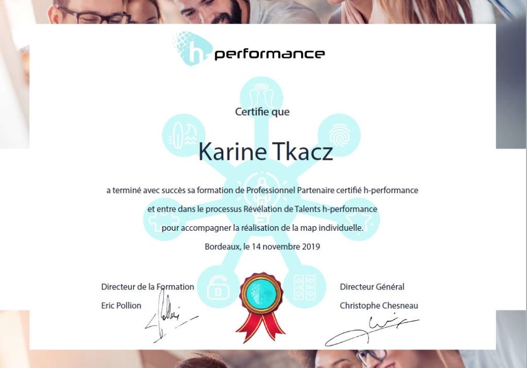 Certification passage de la MAP "H Performance"